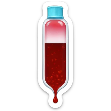 blood transfusion sticker