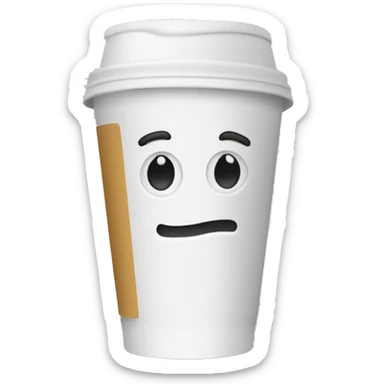 STYROFOAM double cup sticker