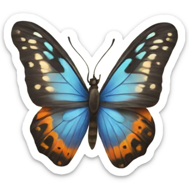 butterfly sticker