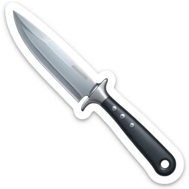 A hand that hold a knife emoji create  sticker