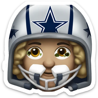 Dallas cowboys logo sticker