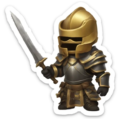Emoji with world of warceatf armor sticker