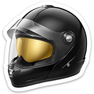 Motorcycle helmet cool sticker