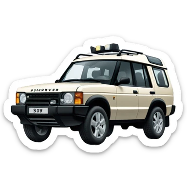 Land rover discovery series 2 sticker