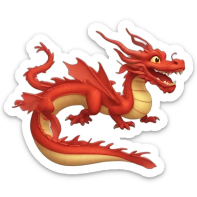mushu dragon sticker