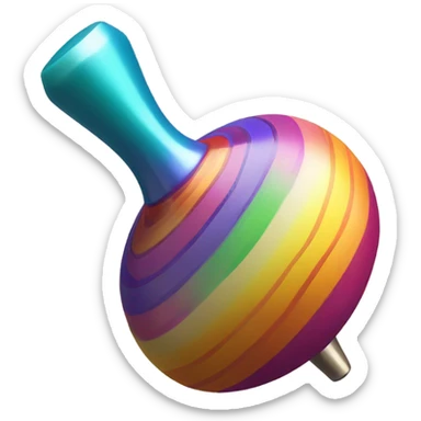 spinning top sticker