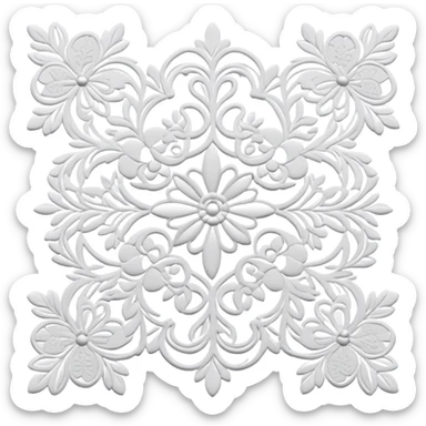Lace  sticker