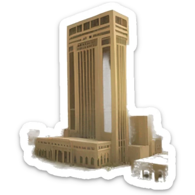 Something that represents Sulaymaniyah city in Iraq  sticker