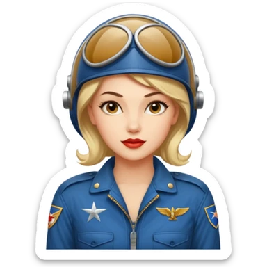 a retro military pinup fuselage decoration for the motto " not my choice, simply my destiny " sticker