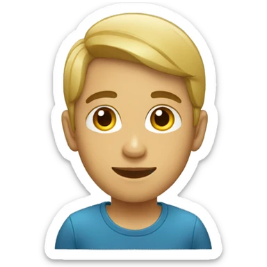 Viajero joven sticker