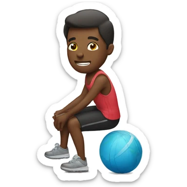 travel and workout sticker