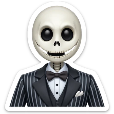 Jack Skellington sticker