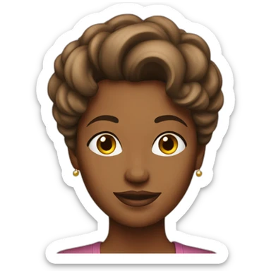 brown housewife sticker