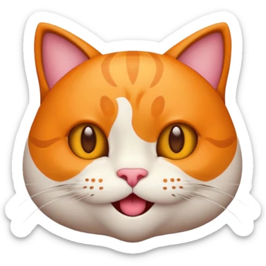 cria um emoji com um gato a dançar sticker