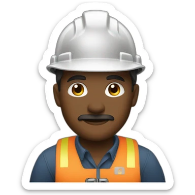 hudson working in undeground sticker