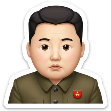 kim jong un  sticker