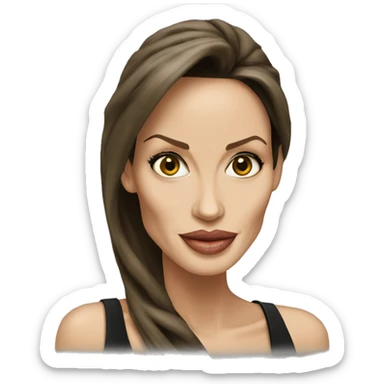 angelina jolie sticker