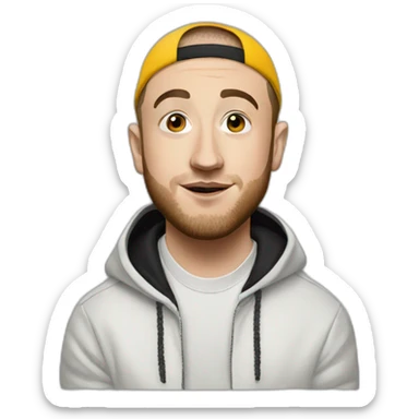 Mac Miller sticker
