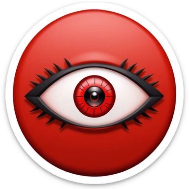 Ojos sharingan naruto sticker