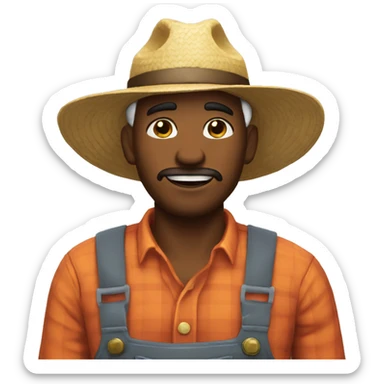 farmer do not have money sticker