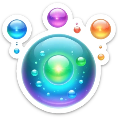 magic spheres sticker
