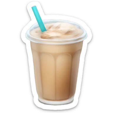 iced chai latte sticker