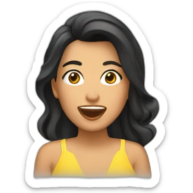 Gisel campos santos singing sticker