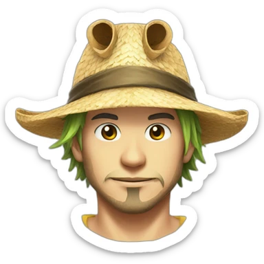 Straw Hat Pirates Portrait sticker