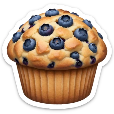 Blueberry muffin  sticker