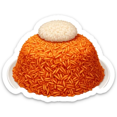 Jollof rice  sticker