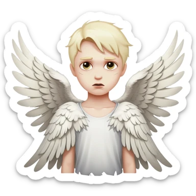 fallen angel sticker
