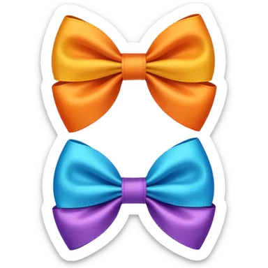 Moños lindos sticker