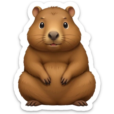 Kapibara sticker