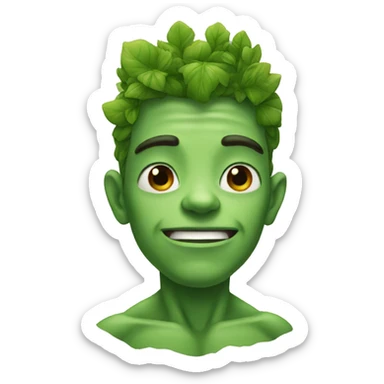 Green giant sticker