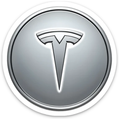tesla logoeam  just a little smaller to go on pinterest sticker