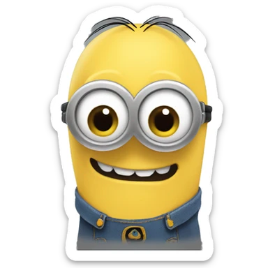 Minion sticker