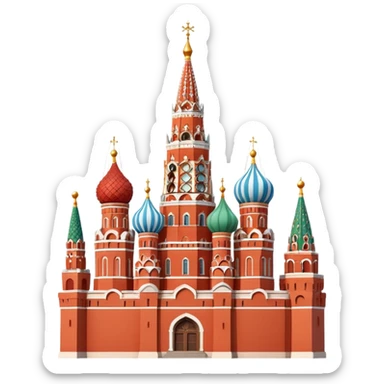 Moscow  Mini Kremlin Tower sticker