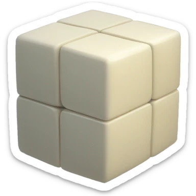 rubic cube sticker