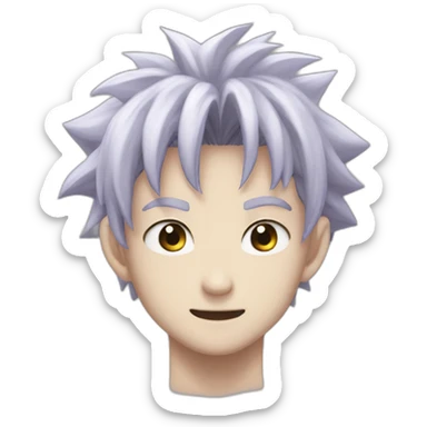 Killua hxh sticker