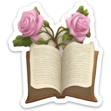 aesthetic book sticker