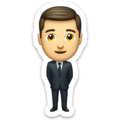 volodymyr zelensky sticker