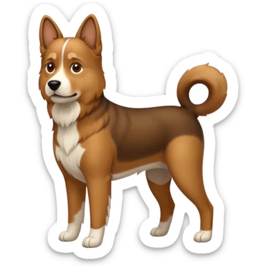 Belgium dog  sticker
