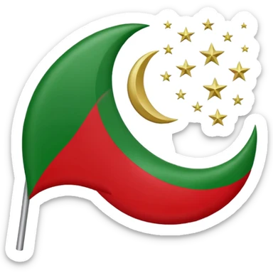 Chechen flag emoji sticker