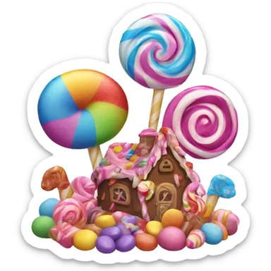 Candy land  sticker