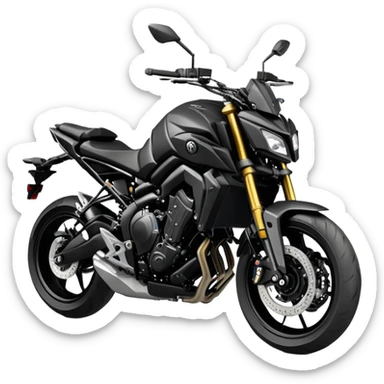Yamaha MT09 motorcycle sticker