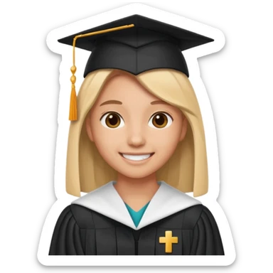 medical school graduated sticker