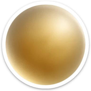 Enhance the frosted glass effect on Venus, making it look even more glassy and translucent in a matte glass style. Remove the background to isolate the subject. sticker