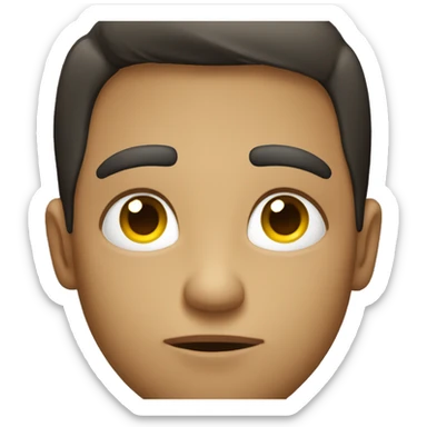 moody person sticker