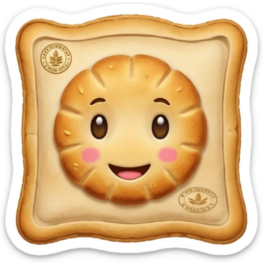 sourdough bread passport sticker