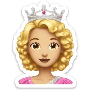 Pageant queen  sticker